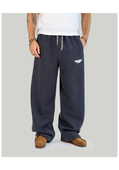 Homeboy Trackie Dacks Jogginghose grey-washed – Vorderansicht