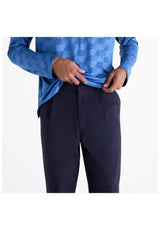 New Balance Numeric Pleated Pant Chino- / Stoffhose navy – Detailansicht 1