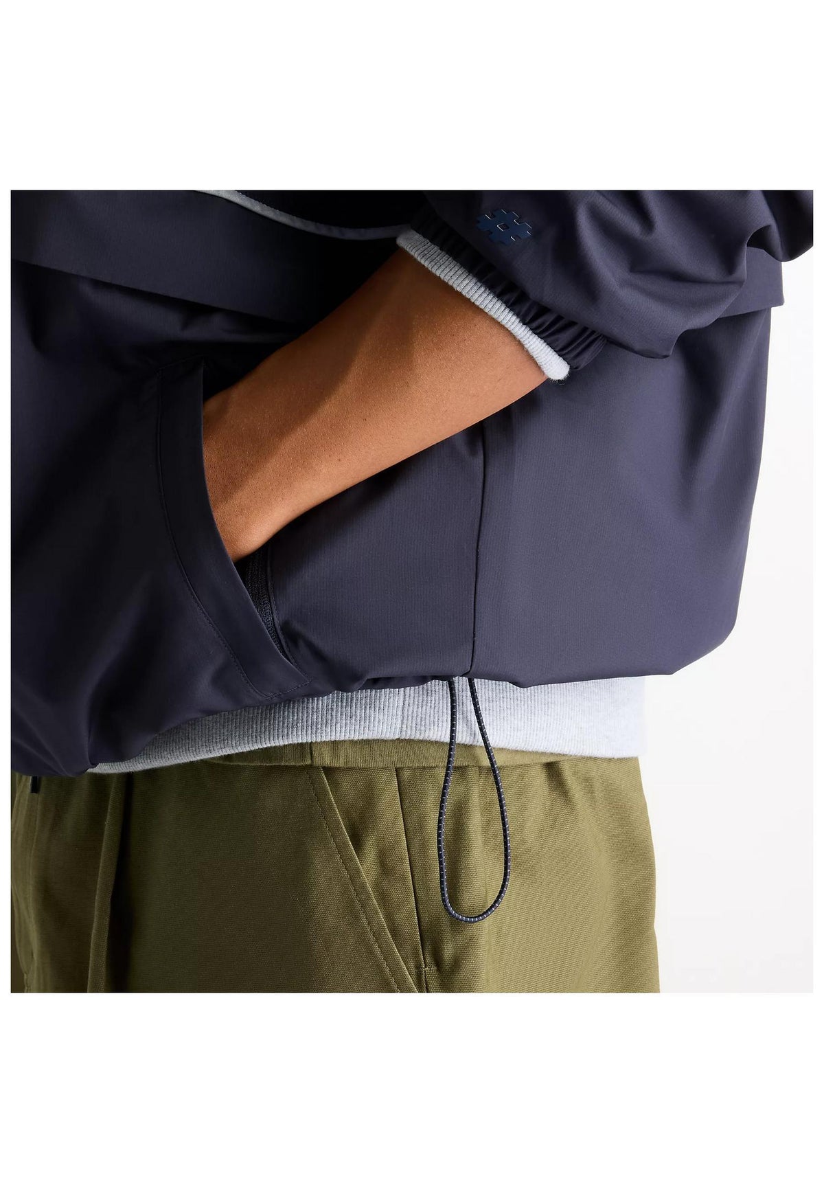 New Balance Numeric Archive Jacket Trainingsjacke night – Seitenansicht
