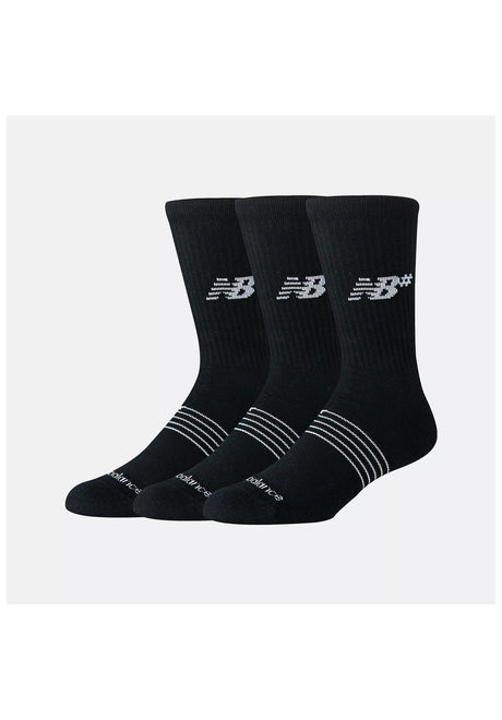 New Balance Numeric Active Numeric Crew Socks 3er Pack Socken black – Vorderansicht