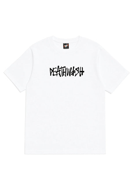 Deathwish OG Deathspray T-Shirt white – Vorderansicht