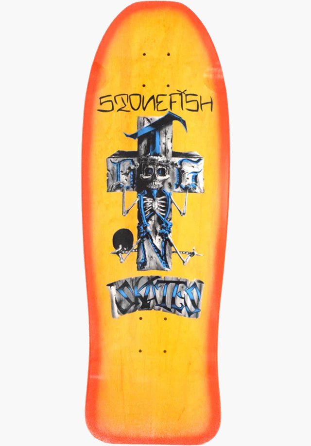 Stonefish 80s ReIssue yellow-stain Vorderansicht