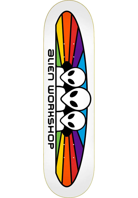 Alien-Workshop Spectrum Deck white – Vorderansicht
