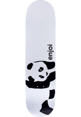 Enjoi Whitey Panda Logo Wide R7 Deck white – Vorderansicht