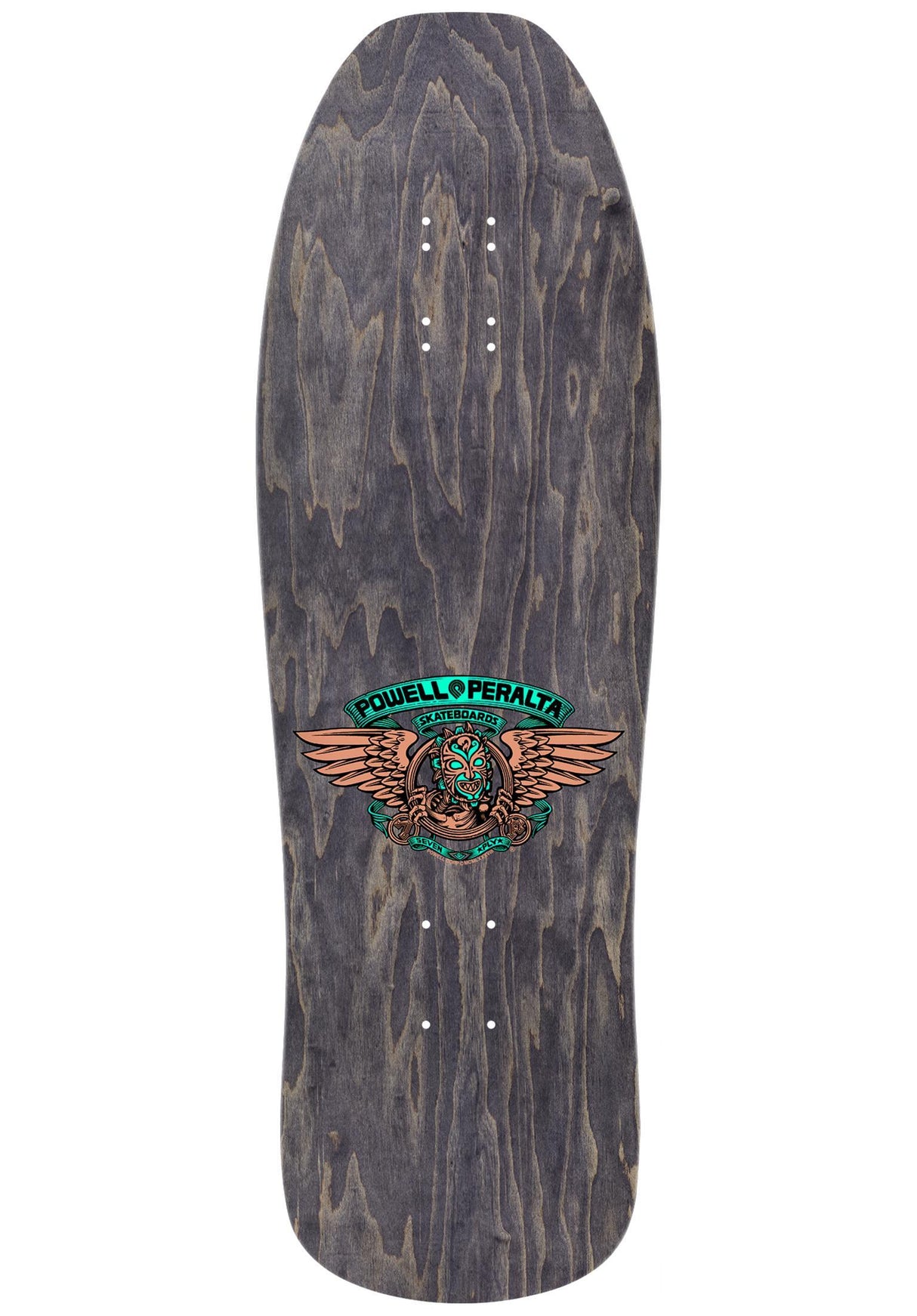 Powell-Peralta Nicky Guerrero Mask Deck white/copper foil – Rückenansicht