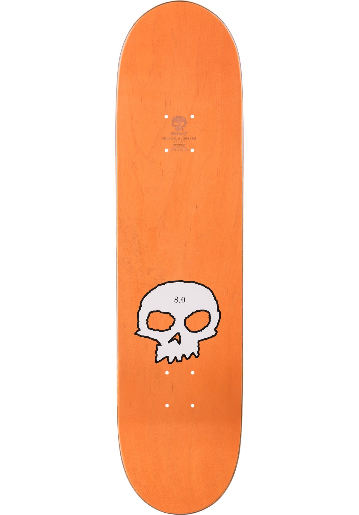 Single Skull R7 black Rueckenansicht