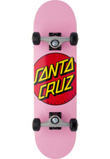Santa-Cruz Classic Dot Micro Komplettboard pink – Vorderansicht