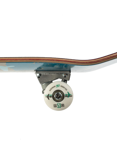 MOB-Skateboards Airlines Komplettboard natural-lightblue – Detailansicht 2