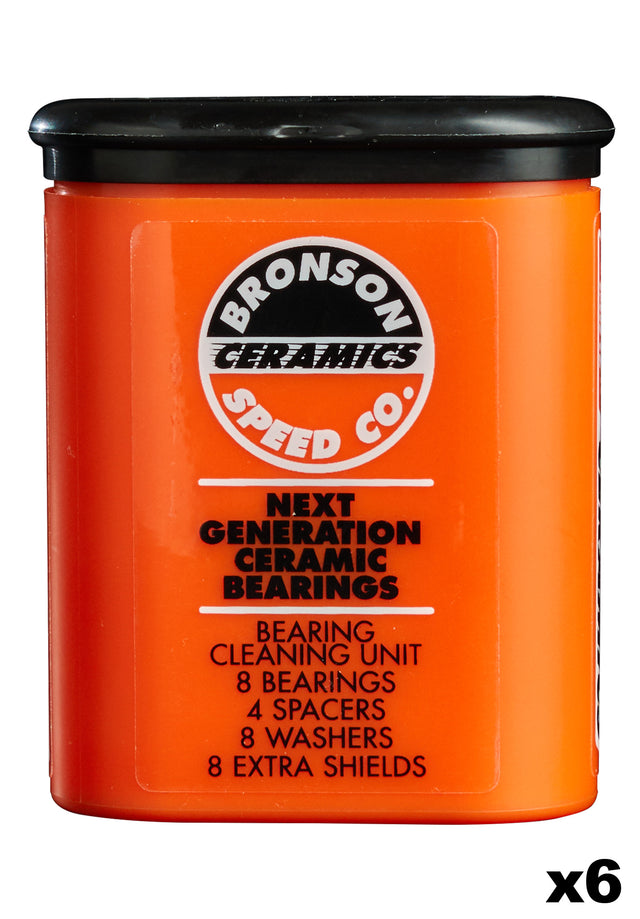 CERAMICS 6 Pack black-orange Vorderansicht
