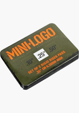 Mini-Logo 1/4' Riser Universal Riser-/Shockpad black – Rückenansicht