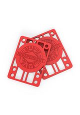 Independent 1/8 Pack Of 12 Riser-/Shockpad red – Rückenansicht