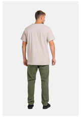 Reell Reflex Loose Chino Chino- / Stoffhose olivesquare-cord – Rückenansicht