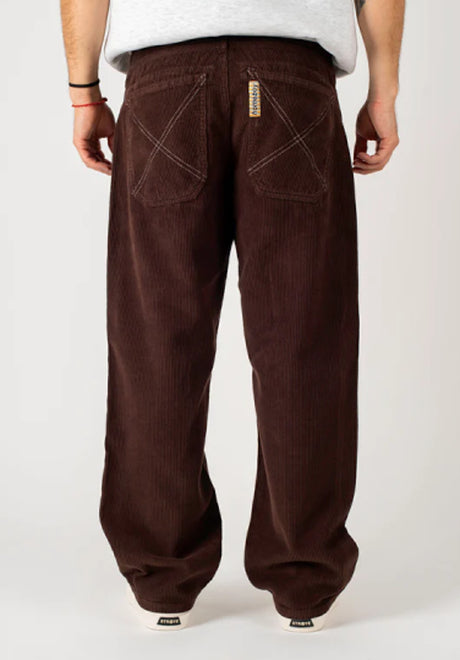 Homeboy X-tra Baggy Cord Chino- / Stoffhose jamesbrown – Rückenansicht