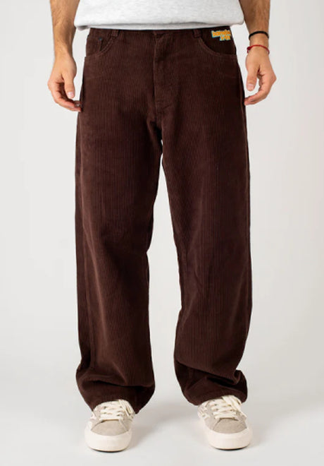 Homeboy X-tra Baggy Cord Chino- / Stoffhose jamesbrown – Vorderansicht