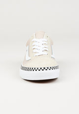 Old Skool checkerboard-foxing-frenchoak Rueckenansicht