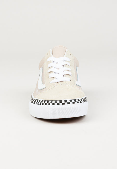 Old Skool checkerboard-foxing-frenchoak Rueckenansicht