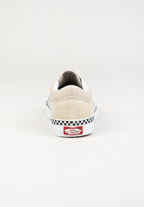 Old Skool checkerboard-foxing-frenchoak Seitenansicht