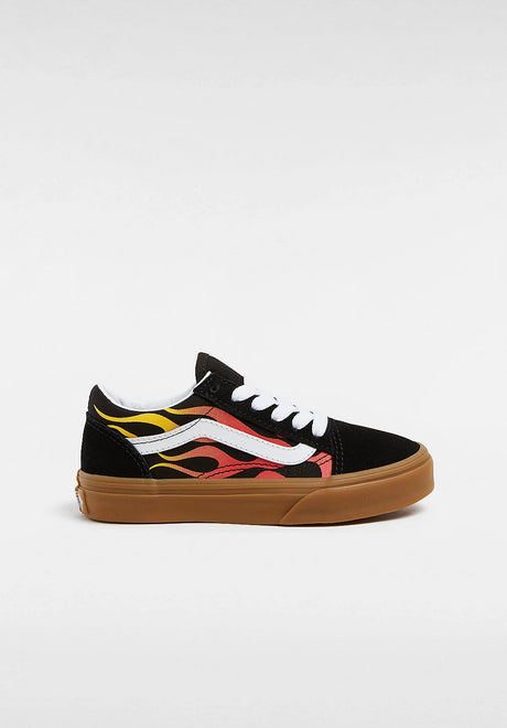 Old Skool flame-black-gum Vorderansicht