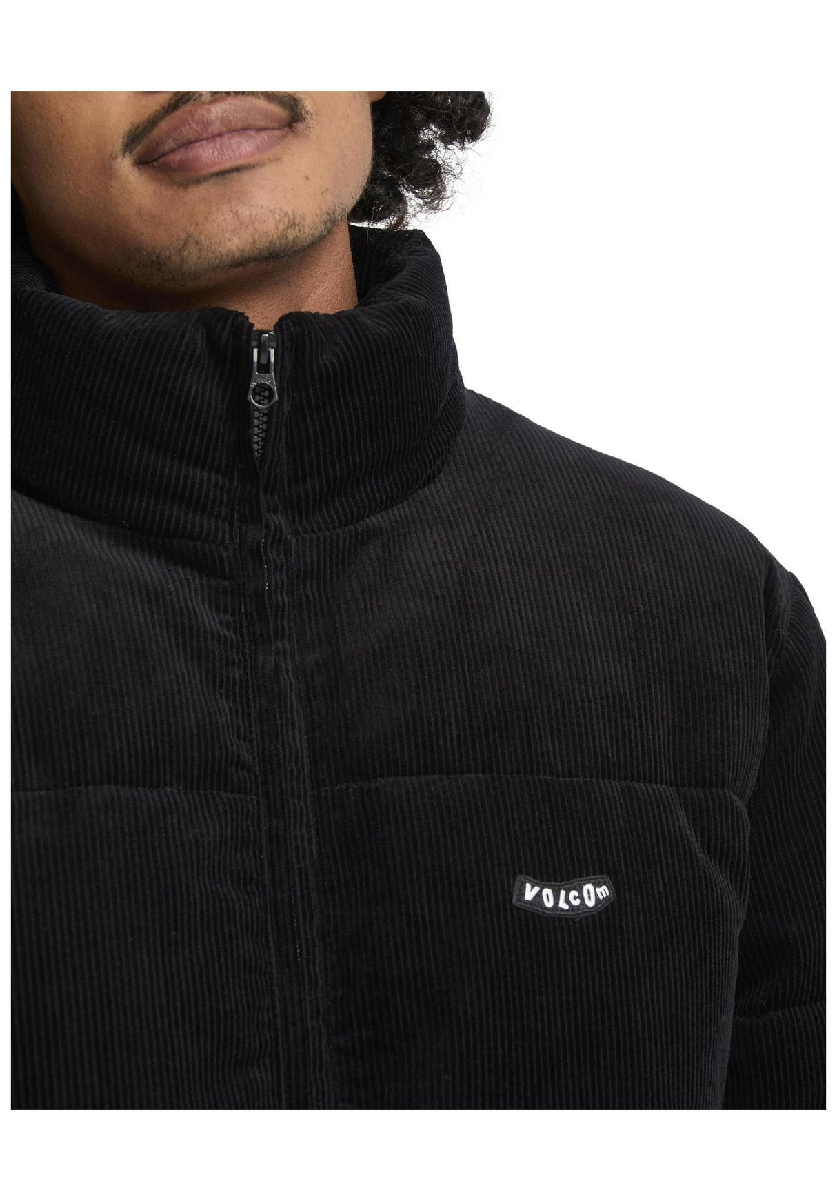 Volcom Walltz Cord Winterjacke black – Unteransicht