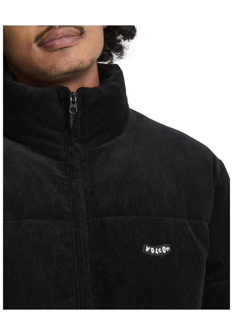 Volcom Walltz Cord Winterjacke black – Unteransicht