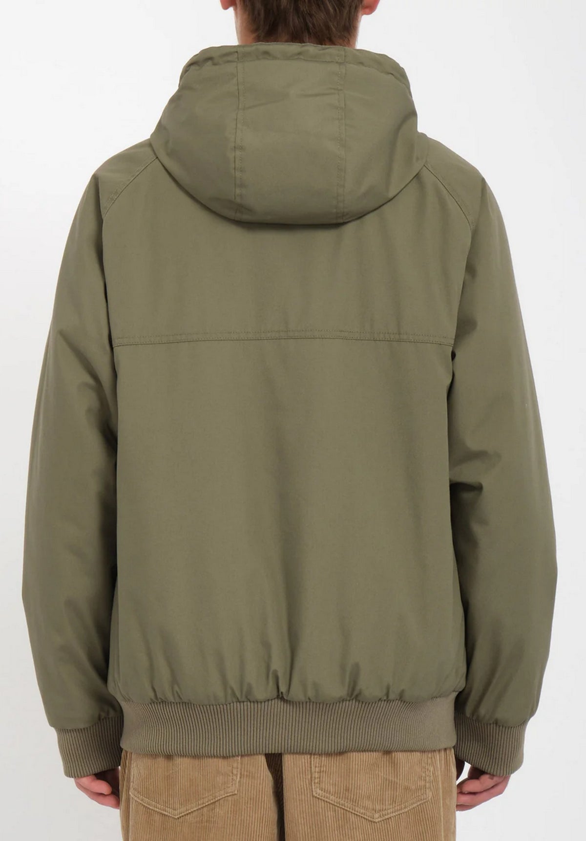 Volcom Hernan 10K Winterjacke wintermoss – Rückenansicht