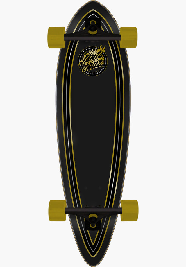 Holo Flame Pintail black Vorderansicht