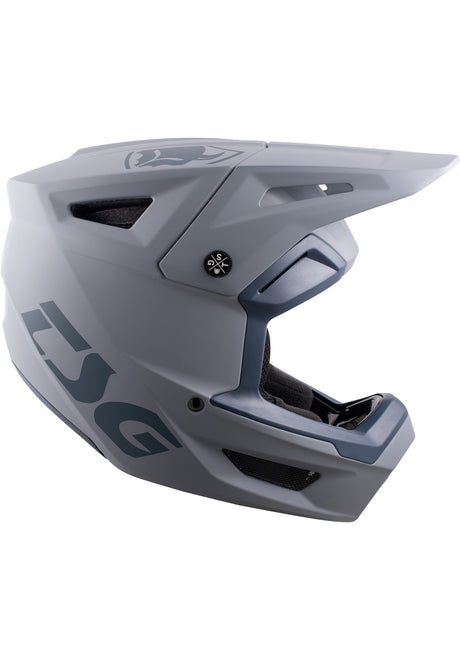 TSG Sentinel Solid Color Fullface-Helm satin grey – Detailansicht 1