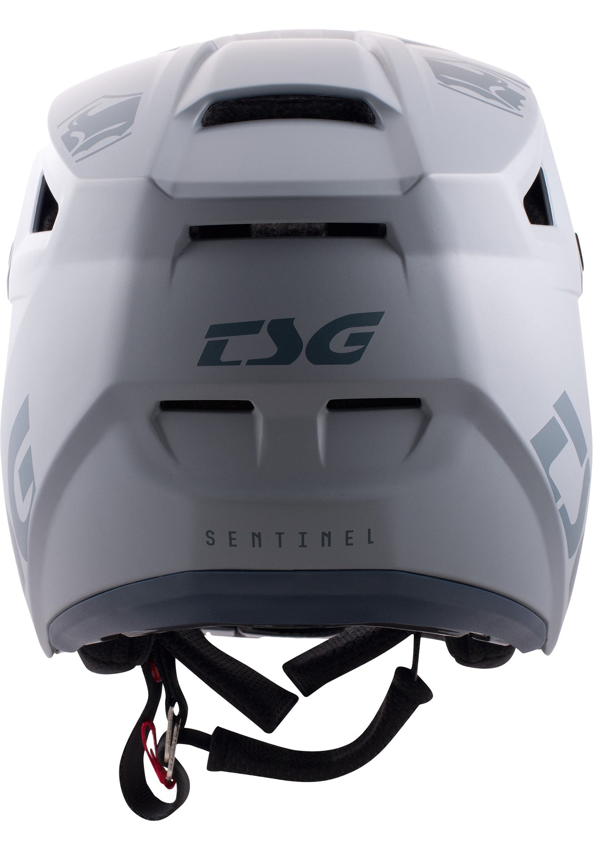 Sentinel Solid Color satin grey Rueckenansicht