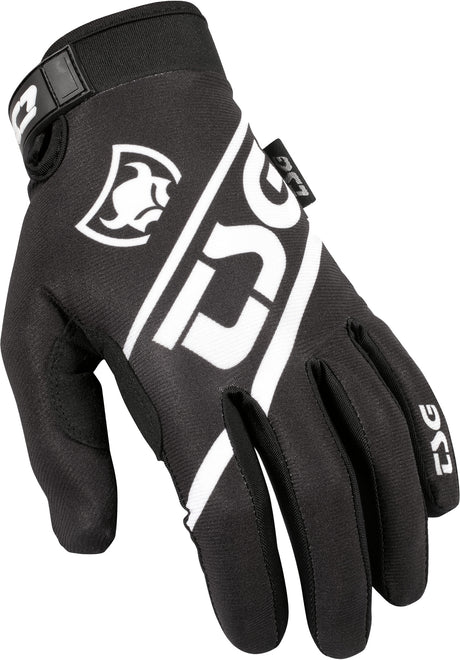 TSG DW Glove Fahrradhandschuh solid black – Detailansicht 1