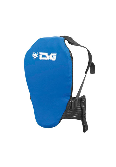TSG Backbone Junior Rückenprotektor blue – Vorderansicht