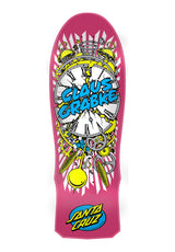 Santa-Cruz Grabke Exploding Clock Reissue Deck pink – Vorderansicht