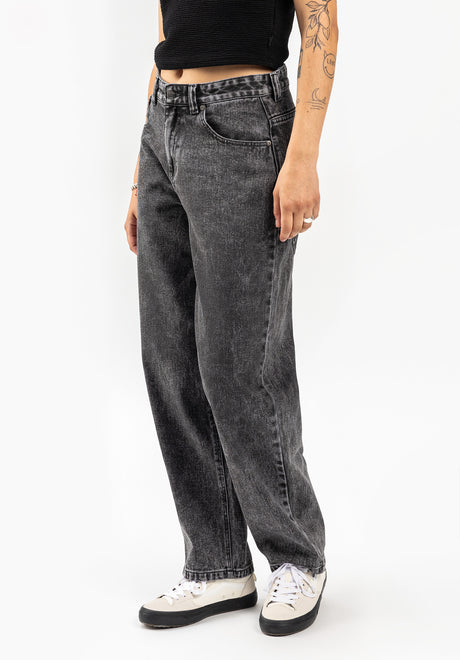 TITUS Alby-Baggy Jeans darkgreywashed – Detailansicht 1
