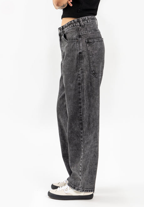 TITUS Alby-Baggy Jeans darkgreywashed – Detailansicht 2