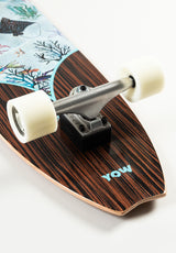 Calmon 41 Signature Series Surfskate black Closeup2