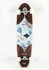 Calmon 41 Signature Series Surfskate black Vorderansicht