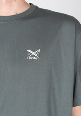 iriedaily Chestflag T-Shirt junglegreen – Rückenansicht