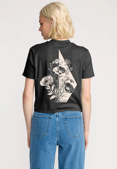 Volcom Pocket Dial T-Shirt vintageblack2 – Vorderansicht
