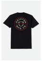 Crest II black-ivory-brickred Vorderansicht