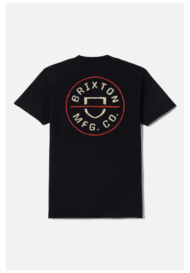 Crest II black-ivory-brickred Vorderansicht