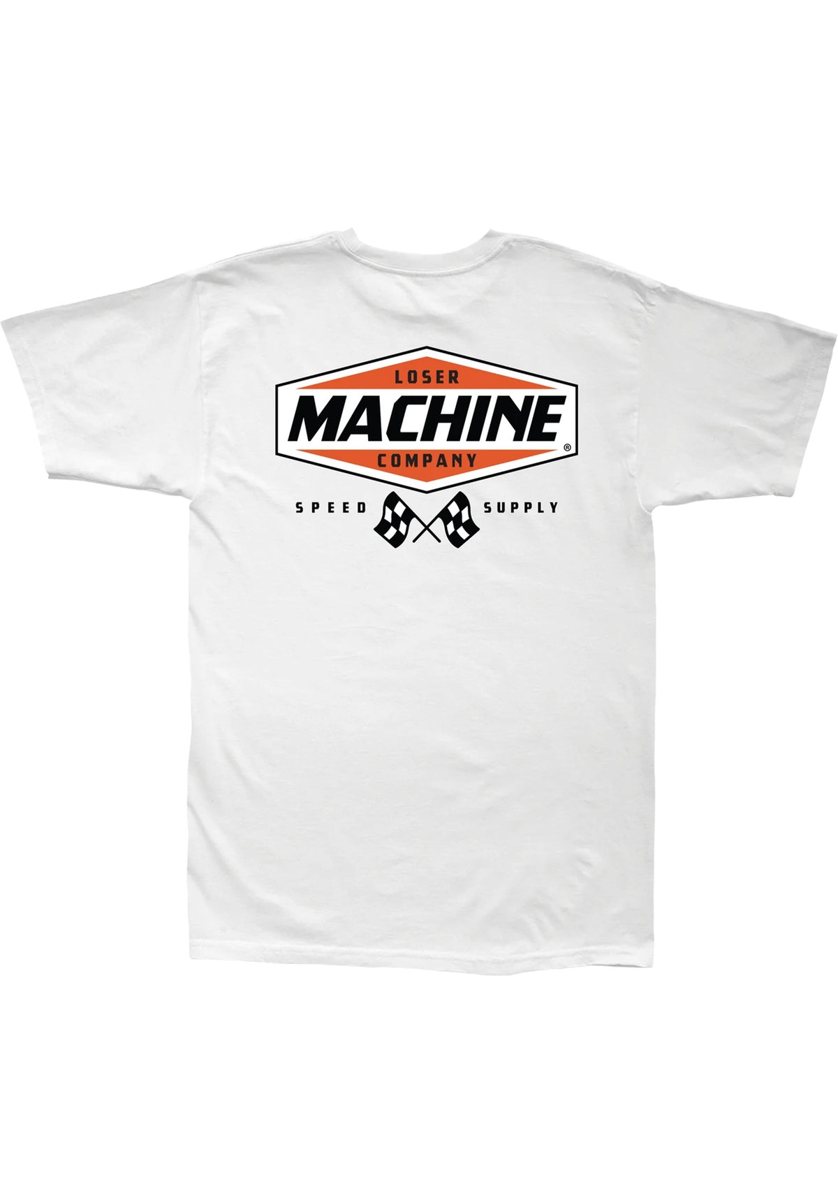 Loser-Machine Overdrive T-Shirt white – Detailansicht 2