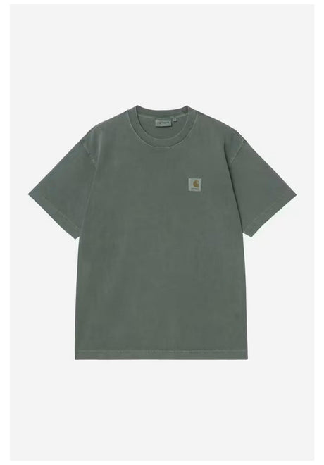 Carhartt WIP Vista T-Shirt darkscarabgarmentdyed – Vorderansicht