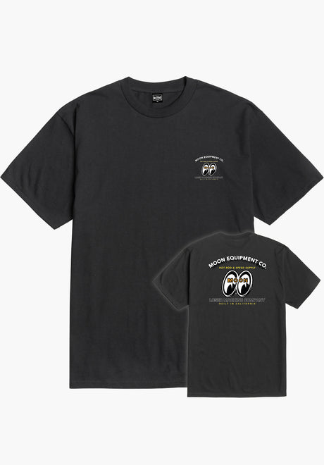 Loser-Machine x Mooneyes Front Page T-Shirt black – Vorderansicht
