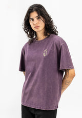 TITUS Milva T-Shirt plumfaded – Detailansicht 1