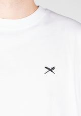 iriedaily Mini Flag Relaxed T-Shirt white – Rückenansicht