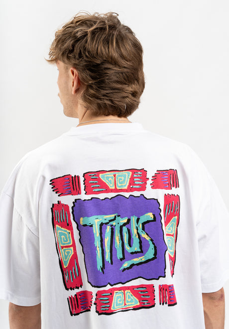 TITUS Celso T-Shirt white – Vorderansicht