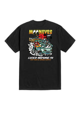 Loser-Machine x Mooneyes Econo-Hauling T-Shirt black – Vorderansicht