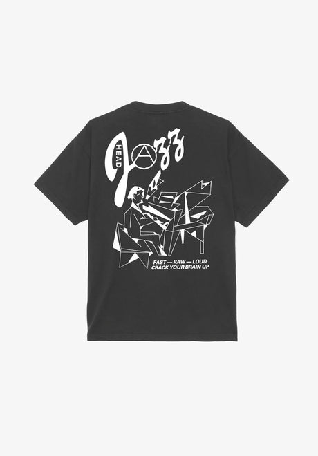 OBEY Jazz Head T-Shirt black – Vorderansicht