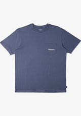 Billabong Funghi Pocket T-Shirt slateblue – Rückenansicht