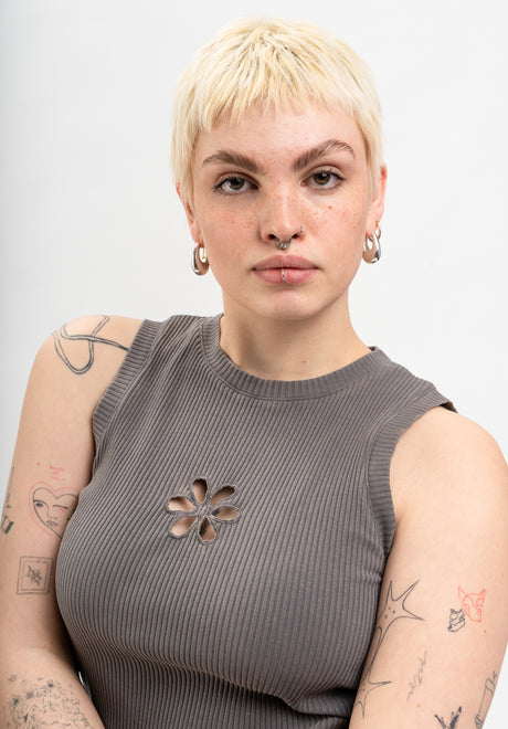TITUS Libby Top mossfaded – Rückenansicht