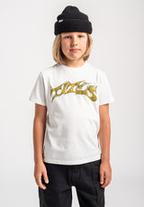 TITUS Classic Logo Kids T-Shirt offwhite – Detailansicht 1